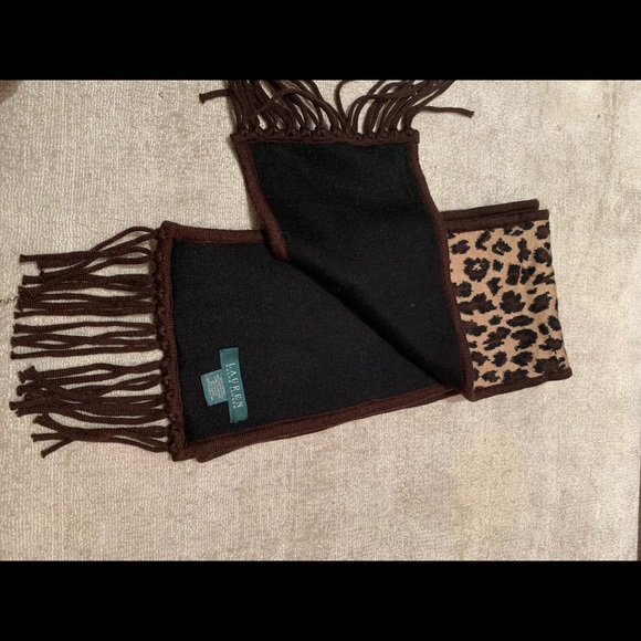 Ralph Lauren Leopard Scarf - Picture 3 of 3